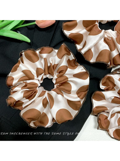Gifty - Satin Polka Dot Hair Loop