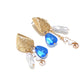 Earedge - Baroque Style Ocean Motif Dangle Earrings