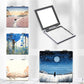Mirroray - Oil Painting Landscape Foldable Makeup Mirror