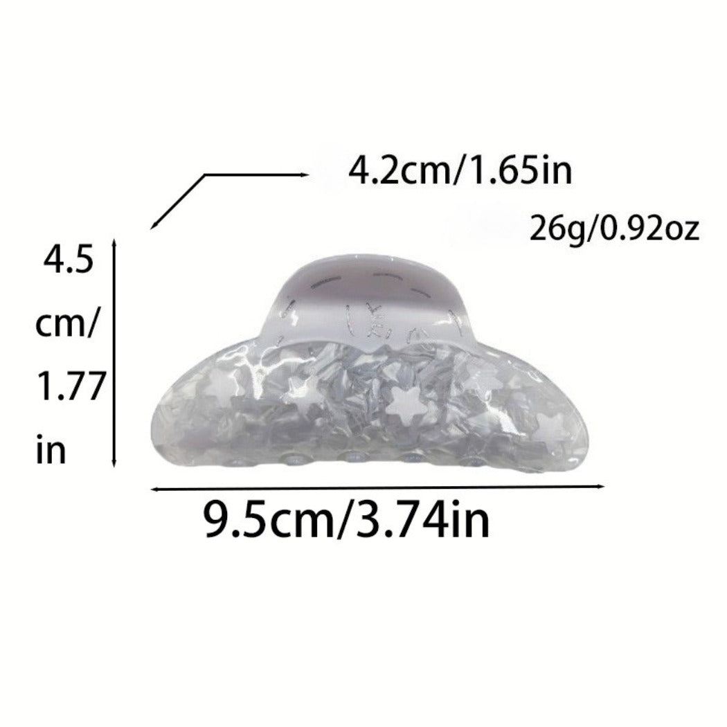 Beau - Celestial Starburst Curved Hair Claw
