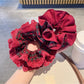 Gifty - Autumn/Winter Red Voluminous Scrunchie