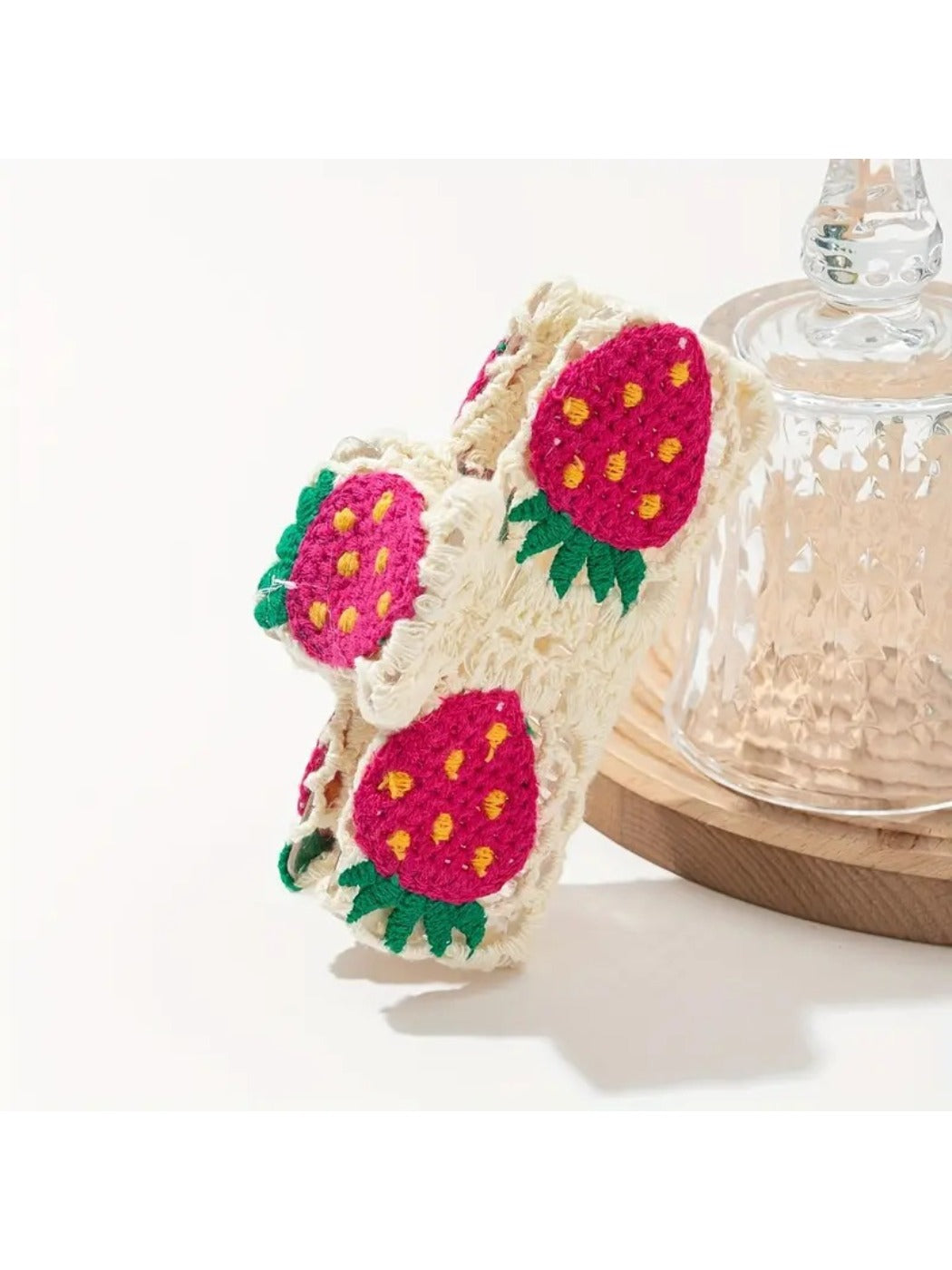 Beau - Colorful Flower Knitted Hairpins