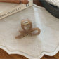 Beau - Elegant Solid Color Curved Claw Clip