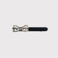 Beau - Elegant Bow and Oval Detail Side Barrette