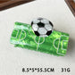 Beau claw clip with soccer ball design displayed on a white background