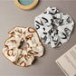 Gifty - Letter Print Satin Scrunchie