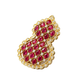 Brovia - Vintage Gourd Shape Openwork Brooch