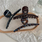 Beau - Cutout Cross Design Acetate Hair Claw Clip