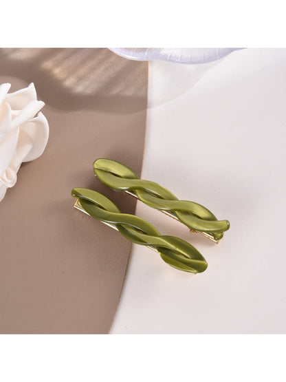 Beau - Creative Braided Shaped Acetate Hair Clip