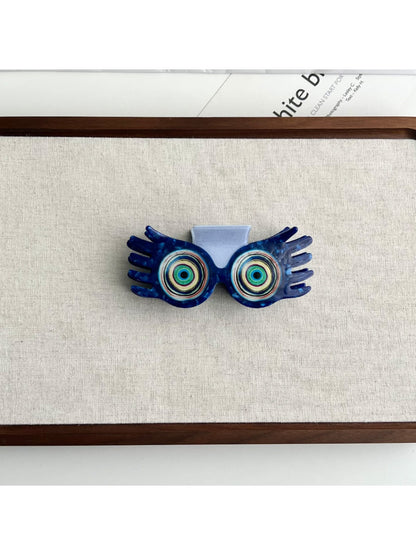 Beau - Abstract Eyes Shape Acetate Hair Clip
