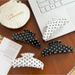 Beau - Sweet Polka Dot Curved Hair Claw Clip