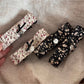 Beau - Floral Bow Detail Fabric Banana Clip