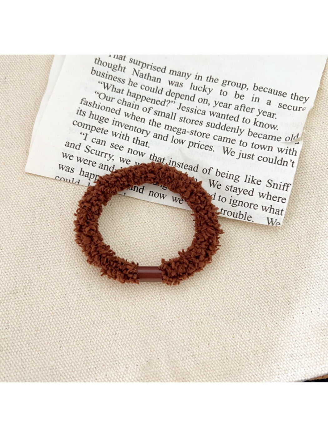 Gifty - Fluffy High Elastic Hair Ties Scrunchies