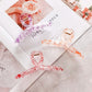 Beau - Polka Dot Plastic Ribbon Shape Claw Clip