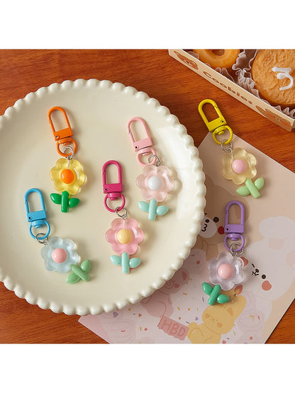 Keypus - Cute Cartoon Flower Keychain