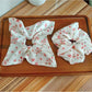 Gifty - Floral Print High Elastic Polyester Scrunchie