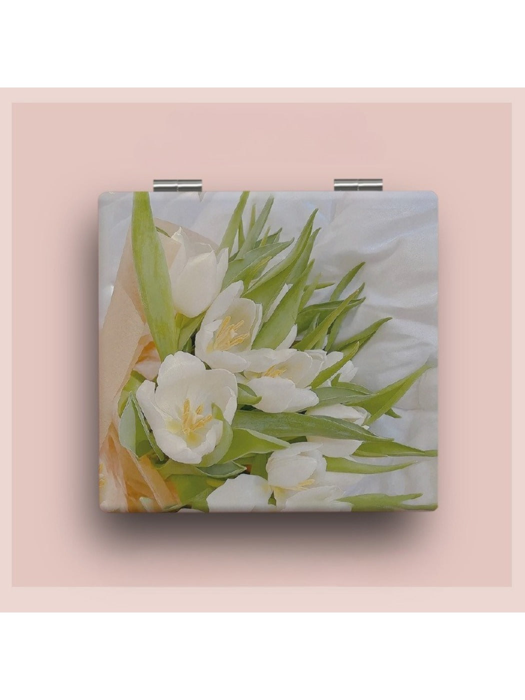Mirroray - Floral Pattern Compact Mirror