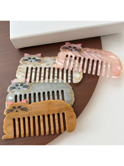 Camerow - Cat Shaped Portable Hair Comb
