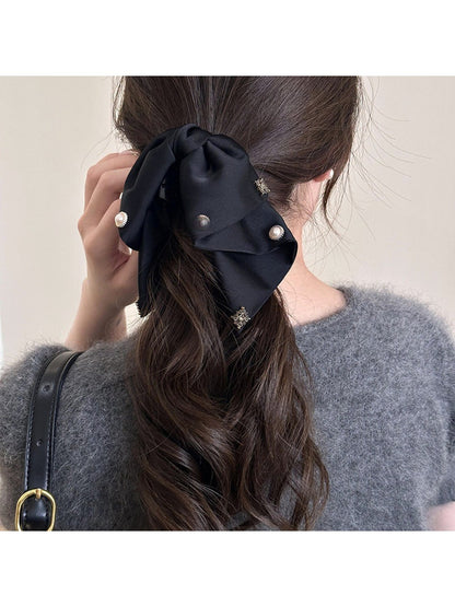 Beau - Satin Finish Butterfly Bow Claw Clip