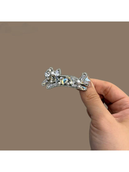 Beau - Alloy Embellished Cat Hair Clip