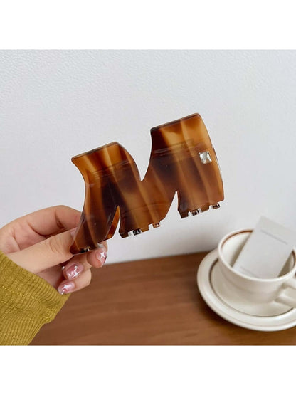 Beau - Minimalist M Shaped Hair Claw Clip