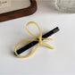 Beau - Openwork Bow Hair Clip