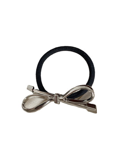 Gifty - Stylish Silver Bow Hair Clip
