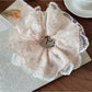 Gifty - Spring Floral Ruffle Scrunchies