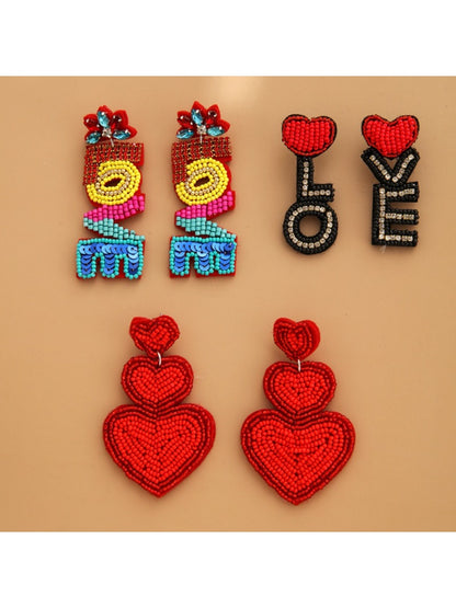 Earedge - Valentine Day Heart Earrings