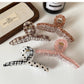 Beau - Plaid Leopard Polka Dot Hair Claw Clip