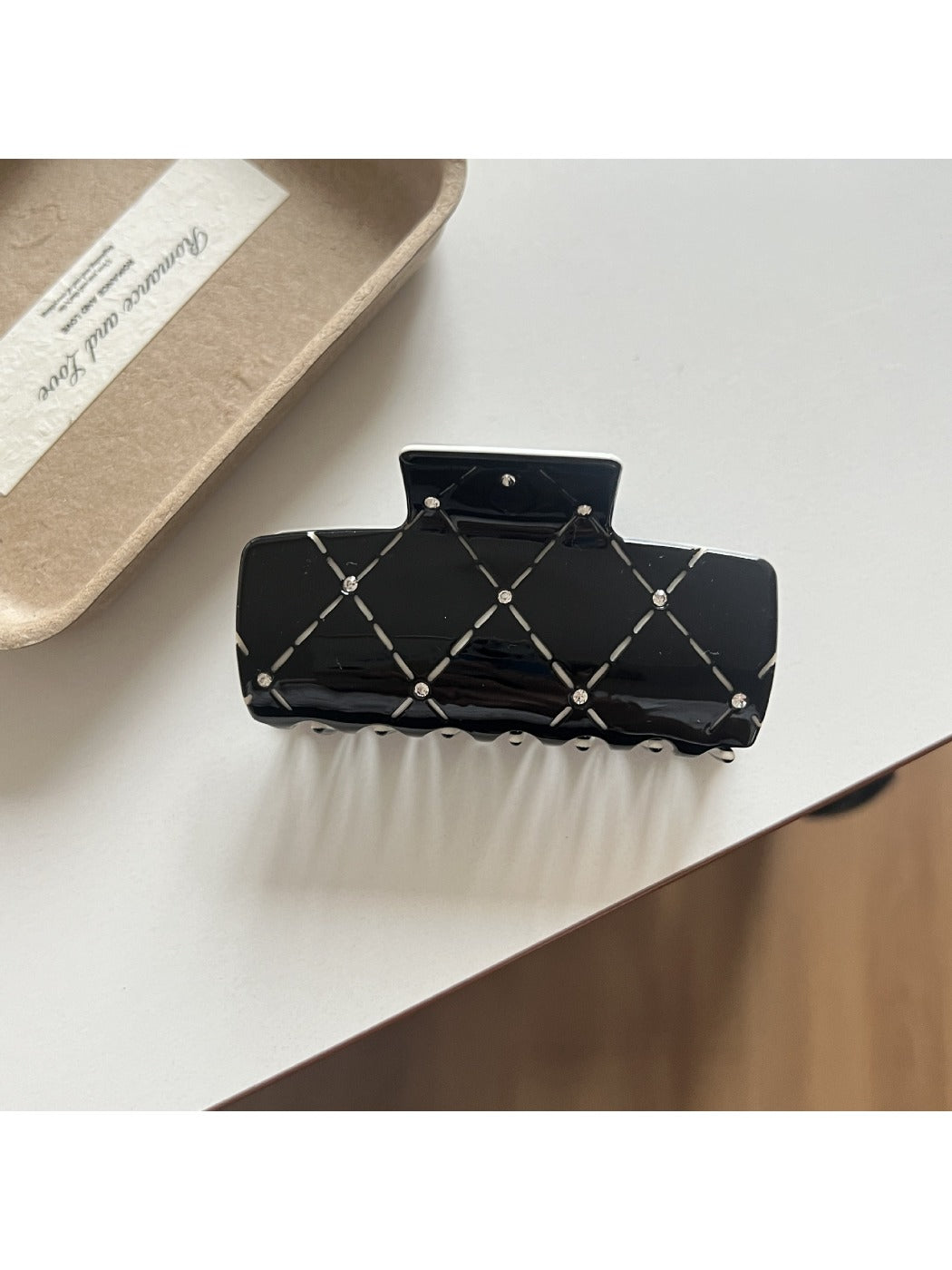 Beau - Elegant Versatile Plaid Barrette