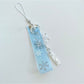 Keypus - Snowflake Ribbon Drop Detail Bag Charm Keychain