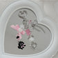 Keypus - Heart Clip Cat Bow Bag Charm Keychain