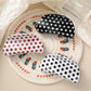 Beau - Minimalist Polka Dot Shark Claw Clip