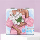 Mirroray - Square High Heel Printed Folding Mirror