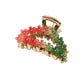 Beau - Half Round Openwork Flower Claw Clip