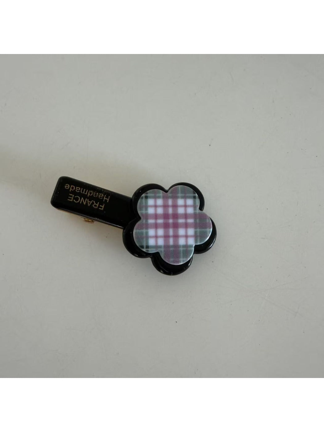Beau - Elegant Plaid Hair Clip