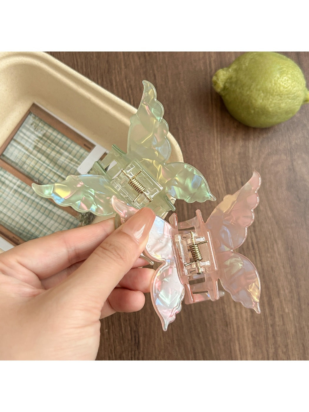 Beau - Elegant Butterfly Shaped Hair Claw Clip