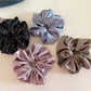 Gifty - Small Floral Satin Scrunchie