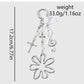 Keypus - Modern Minimalist Music Motif Keychain Bag Charm