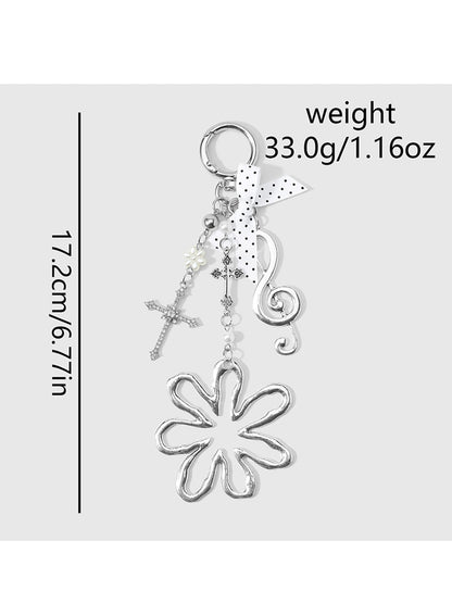 Keypus - Modern Minimalist Music Motif Keychain Bag Charm
