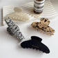 Beau - Retro Half Moon Shaped Hair Claw Clip