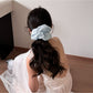 Gifty - Floral Print Polyester High Elastic Scrunchie
