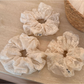 Gifty - Floral Lace Layered Oversized Scrunchie