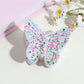 Beau - Printed Butterfly Plastic Fashion Hair Claw Clip