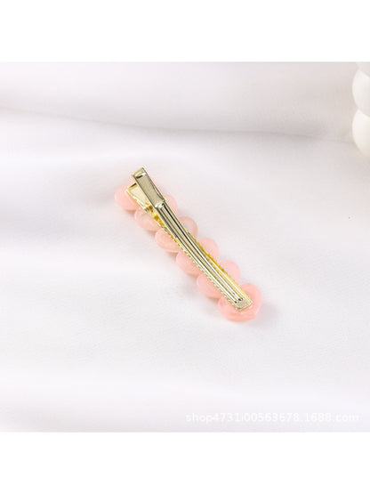 Beau - Beautiful Heart Circular Acetate Hair Clip
