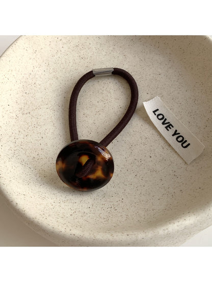 Gifty - Gradient Button-Shaped Hair Tie