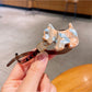 Beau - Vintage Puppy Shaped Hair Claw Clip
