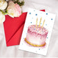 Carduria - Celebration Card Featuring Cakes