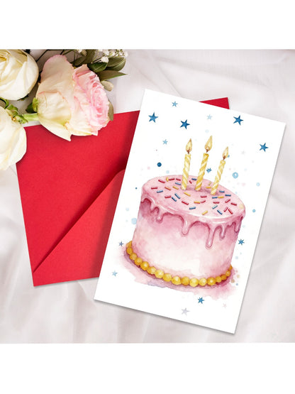 Carduria - Celebration Card Featuring Cakes